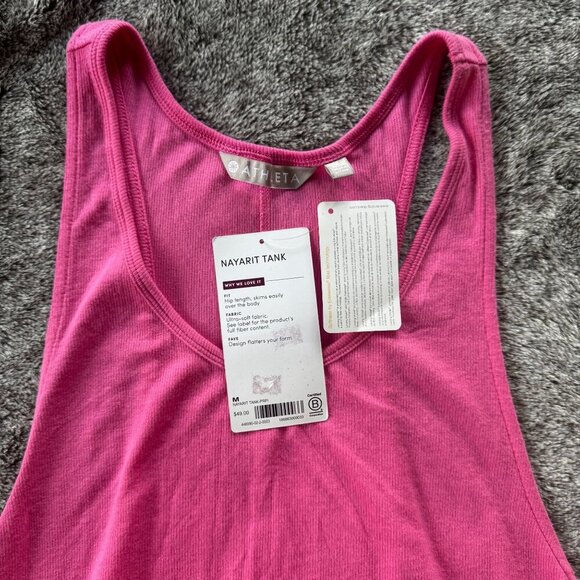 NWT Athleta Nayarit Tank Sz M - Picture 5 of 7